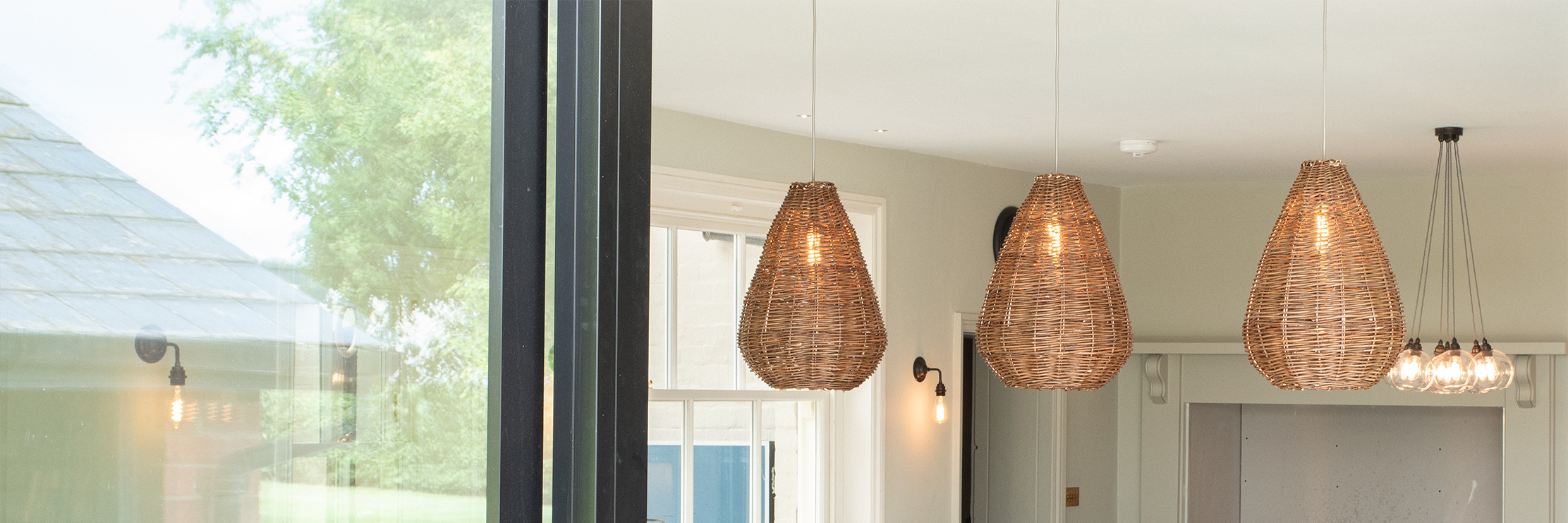 Wicker Lighting Collection