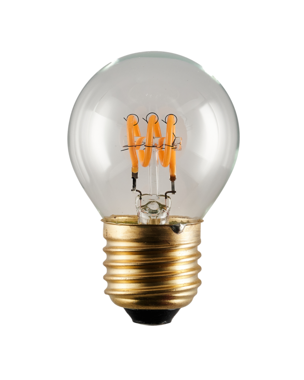 LED Spiral Golf Ball